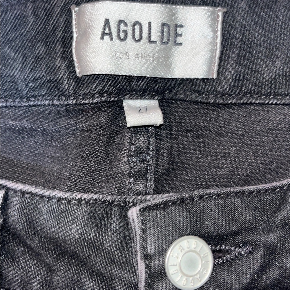 AGOLDE Black Devon Ankle Jeans Size 27 - Picture 10 of 14
